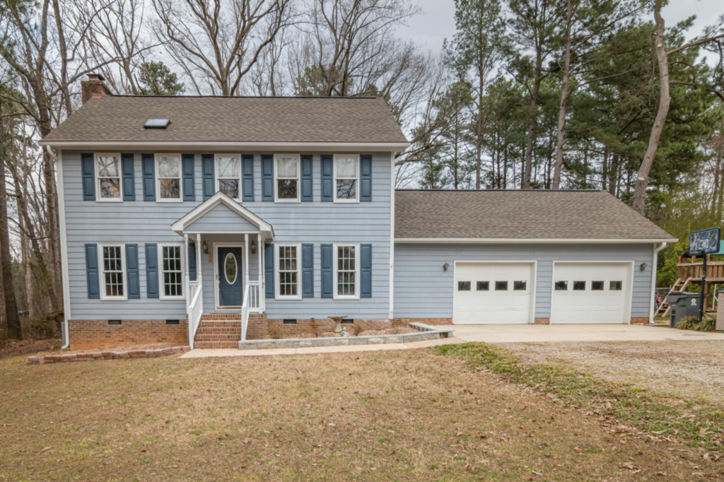 A well-maintained home.